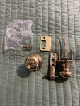 Vintage Ez Set 70S Brass Knob For Interior Doors. Fixed Price $12.99.
