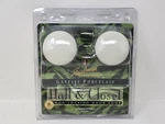Gainsborough Bisque Porcelain Hall & Closet Door Knob, Satin Nickel Rossette New. Fixed Price $66.49.