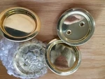 2 Ea. Kwikset Pocket Door Passage 334 Rnd Round Sliding Polished Brass. Fixed Price $6.00.