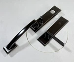 Emtek Apollo Brass Modern Dummy Handleset In Oil Rubbed Bronze - 4805US10B. Fixed Price $233.20.