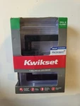 Kwikset Halifax Matte Black Steel Hall & Closet Passage Lever 97200-906. Fixed Price $18.00.