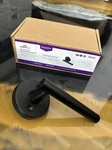 Design House Eastport Lockset Matte Black Finish. Fixed Price $12.00.