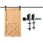 Vevor 8FT Sliding Barn Door Hardware Closet Track Kit For Single Hanger. Fixed Price $52.99.