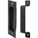 Sliding Door Combo Set, 6-1/2" Flush Pull, Bar Matte Black By. Fixed Price $33.94.