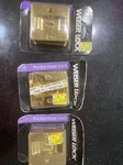 Weiser Gold Pocket Sliding Door Lock Privacy Pull Hardware Set (3 Unit Lot). Fixed Price $64.99.