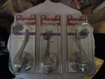 Kwikset Satin Nickel Interior/exterior Door Handle 788AVL 15 Cp (3). Fixed Price $53.00.