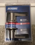 Schlage F51A 619 Latitude Lever Keyed Entry Lock Satin Nickel-new-easy In.. Fixed Price $34.95.