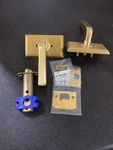 Emtek 510SIOUS4(RH) Sion Passage Door Lever - Modern Brass Satin Rectangular. Fixed Price $158.99.