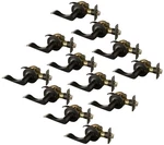Design House 190843 Stratford Passage Door Lever Set - Bronze. Fixed Price $294.95.