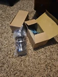 Lot Of 2 Schlage, 619, J10, Stratus, Passage Knob, Lock, Satin Nickel. Fixed Price $12.00.