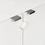 Qdos Adhesive Double Door Cabinet Lock - Easy One Handed Operation Patented. Fixed Price $14.09.