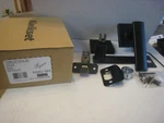 Kwikset 200BRNL Sqt 514 Breton Passage Door Lever Matte Black 92001-593. Fixed Price $31.99.