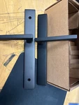 Emtek Multi Point C5, Dummy Pair, Modern Style, 1-1/2'' X 11'', Helios Lever, Rh. Fixed Price $95.00.