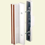 Prime-line C-1111 3-15/16" White Diecast Mortise Style Sliding Patio Door Handle. Fixed Price $12.00.