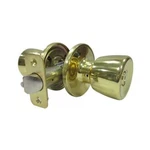 Taiwan Fu Hsing Industrial Co Entry Lockset, Medium Tulip-style Knob, Polished. Fixed Price $8.99.