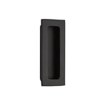 Emtek 220304US19 Modern Rectangular Flush Pull 4" - Flat Black. Fixed Price $28.00.