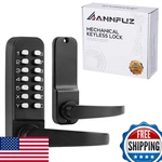 Annfuz Single-sided Mechanical Keyless Keypad Door Lock Handlecombination Push. Fixed Price $109.71.
