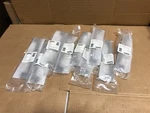 9X Pack Amerock BP36915FB Versa Handle Pull 9-14/16" Matte Black. Fixed Price $59.99.