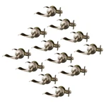 Design House Stratford 12-PACK Metal Privacy Door Knob Satin Nickel. Fixed Price $255.81.