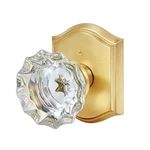 Premium Glass Door Knobs Bathroom Bedroom With Lock Privacy Gold. Fixed Price $50.51.
