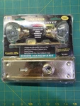 Franklin Mfg Interior Glass Knob Mortise Lock Kit & Skeleton Key Factory Sealed. Fixed Price $10.01.