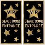 2 Piece Plastic Indoor Outdoor Vip Stage Entrance Covers, Movie Theme Award. Fixed Price $25.82.