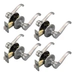 Design House Scroll Brass 2-WAY Passage Door Leve Satin Nickel (set Of 4). Fixed Price $107.63.