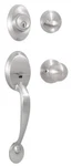 Weslock 02810-NGNFR2D Hillcrest Eh With Hudson Knob, Satin Nickel. Fixed Price $113.43.