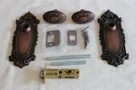 Signature Hardware Valma Solid Brass Passage Door Knob Set SH552125ORB. Fixed Price $68.30.