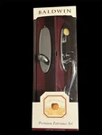Baldwin Premium Set 85360-260-FD Blakely Polished Chrome Full Dummy Brass Nos. Fixed Price $149.99.