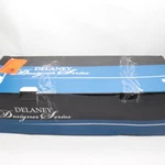Delaney Italian Briona Single Cylinder Entrance Handleset Satin Nickel. Fixed Price $50.00.