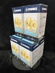 Lot Of 6 New Brinks Interior Locking Door Knob (#2811-105) Polished Brass Finish. Fixed Price $69.99.