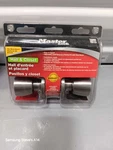 Master Lock Hall & Closet Satin NICKEL/TU00415. Fixed Price $22.89.