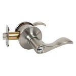 Pamex PFLYEP00R Naples Entrance Lock Reversible Right Hand Entry Satin Nickel. Fixed Price $29.99.
