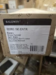 Baldwin 85360 190 Blakely Entrance Set Sc Satin Black W/ Egg Knob. Fixed Price $549.99.