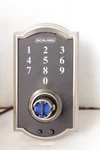 Schlage Camelot Keyless Touchscreen Lever (FE695VCAM619ACC) Satin Nickel. Fixed Price $67.00.