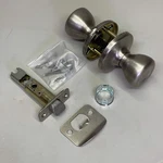 Kwikset Hall & Closet Tylo Passage Door Knob Satin Nickel 92001-508. Fixed Price $11.20.