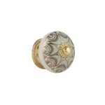 Cabinet Knobs - Boho Handmade Ceramic Dresser Pulls Kitchen Cupboard Wardrobe.... Fixed Price $30.20.