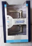 Schlage Flair Lever Interior Bed & Bath Door Satin Nickel F40VFLA619 New Box. Fixed Price $28.00.
