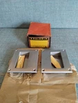 Nos Baldwin Solid Brass Pocket Sliding Door Flush Pulls US26D Satin Chrome Pair. Fixed Price $96.37.
