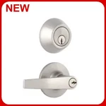 Miseno Momac Straight Single Cylinder Keyed Entry Door Lever Set/deadbolt R20. Fixed Price $22.99.