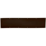 Schlage Lock Co SC8400B-716 6X30 Kick Plate, Bronze. Fixed Price $70.00.