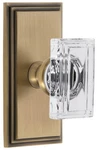 Grandeur Carccr Prv 238 Cs Carre Crystal Solid Brass Privacy Door -. Fixed Price $333.75.