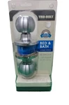 Tru-bolt Bed & Bath Black Oval Shape Door Knob New. Fixed Price $13.99.