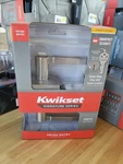 Kwikset Perth Satin Nickel Keyed Entry Door Handle Square Smartkey 97403-092. Fixed Price $22.98.