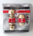 Defiant Brandywine Entry Knob Double Cylinder Deadbolt Combo Pack. Fixed Price $24.99.