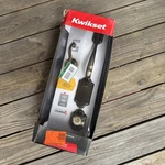 Kwikset Arlington Single Cylinder Door Handleset With Lido Antique Brass. Fixed Price $134.99.