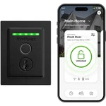 Kwikset Halo Touch Fingerprint Lock Wifi Deadbolt Matte Black Read. Fixed Price $89.95.