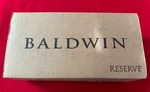 (4) Baldwin Pv. SQU.R.CSR.260.6L.DS.L Square Passage Lever Polished 9BR3530-016. Fixed Price $200.00.