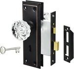Lockset Entry Defender Security Mortise Color Oil Rubbed Bronze E2497 Interior. Fixed Price $39.75.